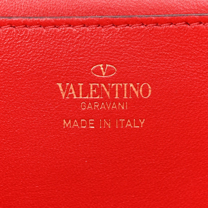 Valentino Garavani Grainy Calfskin Rockstud Alcove Box Top-Handle Bag Rose Cannelle 6 of 14