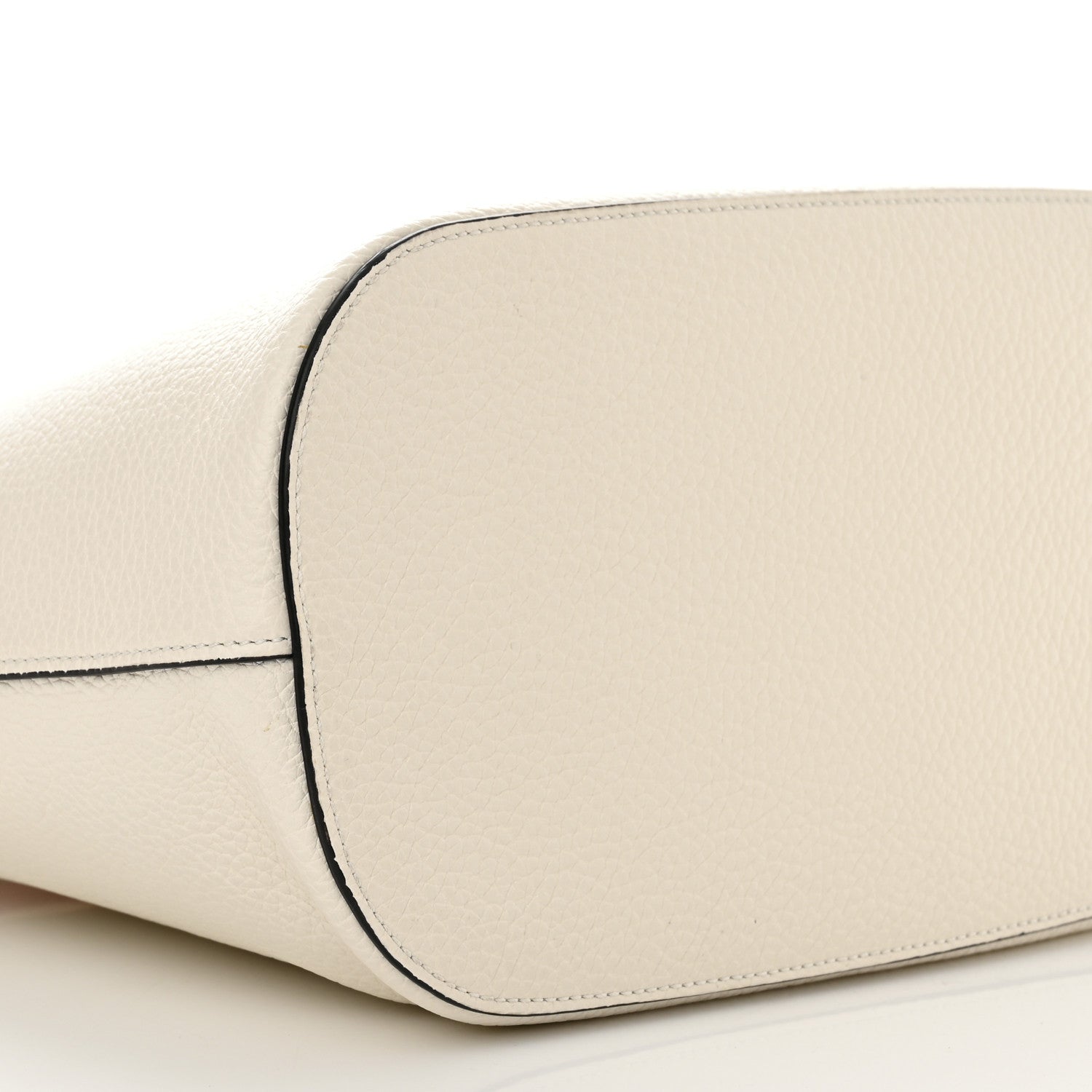 Prada Vitello Phenix Logo Hobo White 9 of 11
