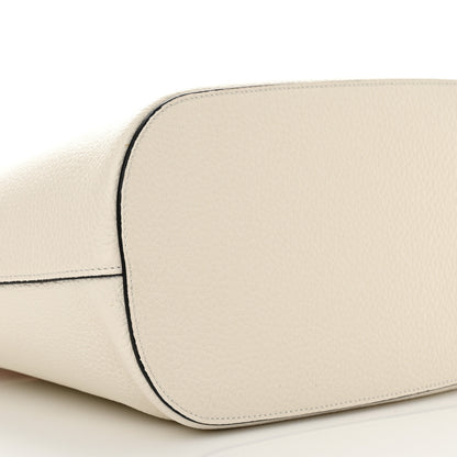 Prada Vitello Phenix Logo Hobo White 9 of 11