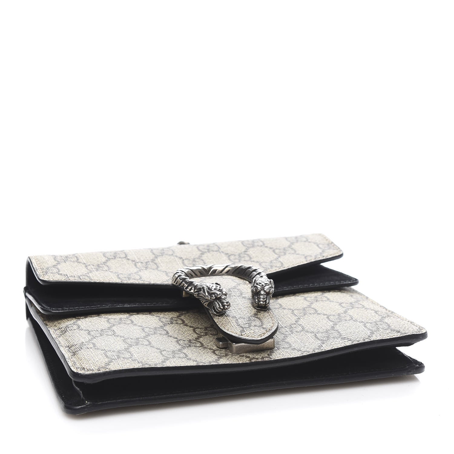 Gucci GG Supreme Monogram Mini Dionysus Shoulder Bag Black 4 of 11