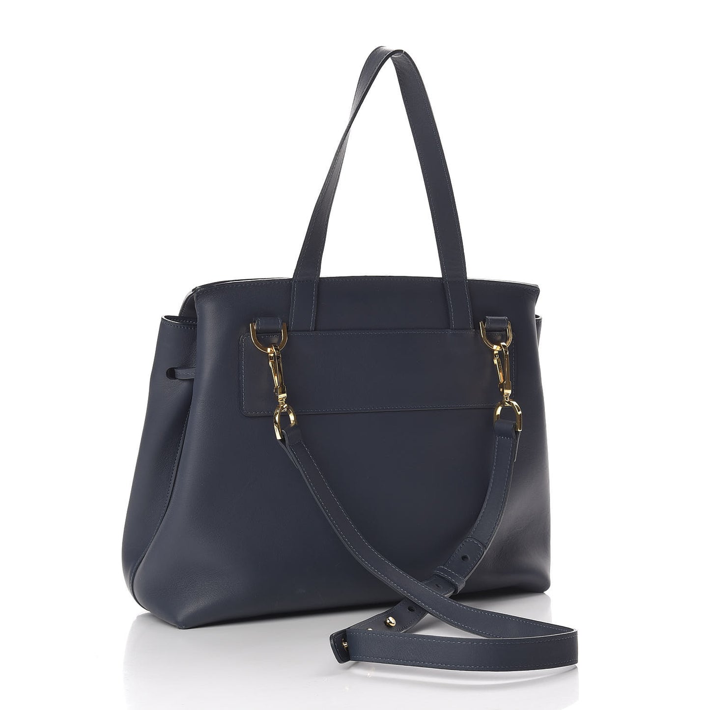 Calfskin Lady Bag Blu