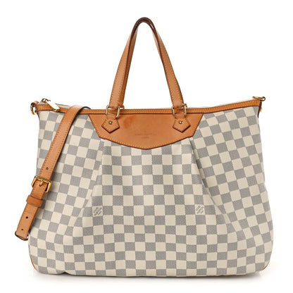 Louis Vuitton Damier Azur Siracusa GM 1 of 10