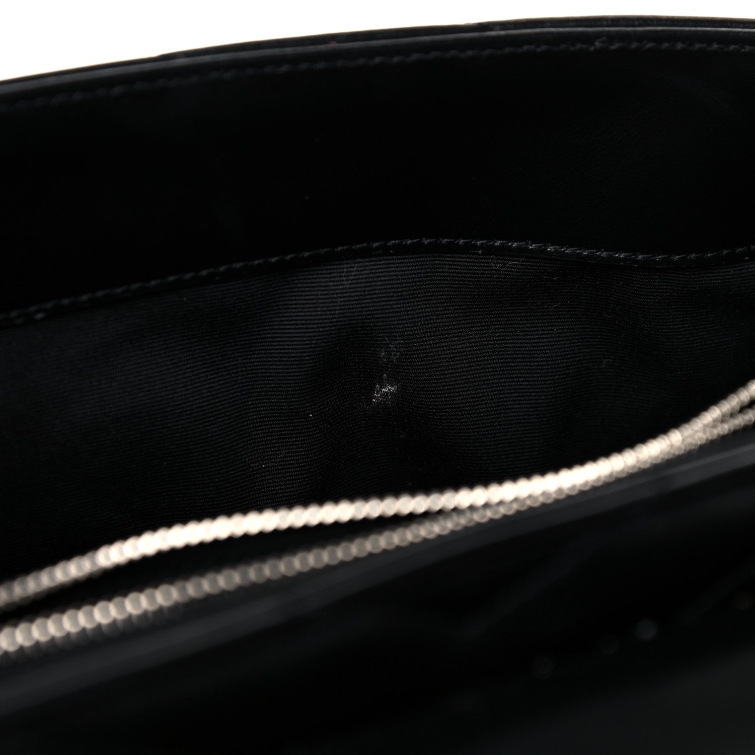 Saint Laurent Calfskin Y Quilted Monogram Medium Loulou Chain Satchel Black 10 of 15