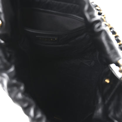 Chanel Shiny Calfskin Quilted Chanel 22 Black 6 of 11