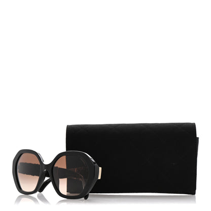 Chanel Calfskin CC Sunglasses 5475-Q-A Black 8 of 8