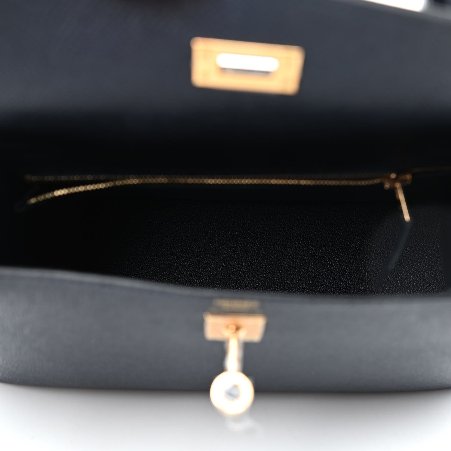 Hermes Epsom Kelly Sellier 25 Bleu Indigo 4 of 10