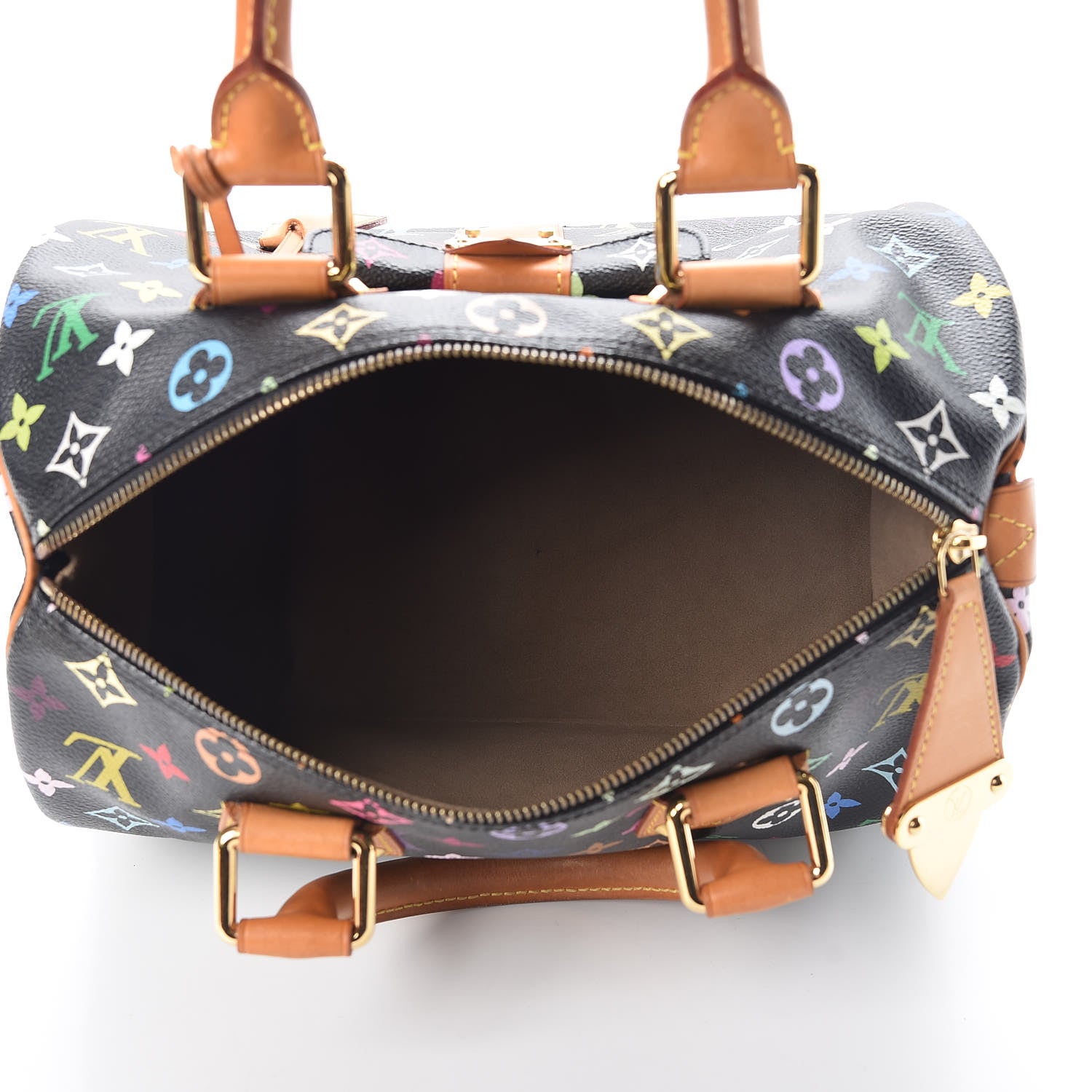 Louis Vuitton Monogram Multicolor Speedy 30 Black 5 of 18