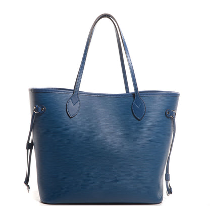 Louis Vuitton Epi Neverfull MM Indigo 1 of 8