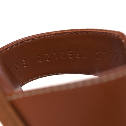 Hermes Box Calfskin Oran Sandals 36.5 Gold 10 of 13