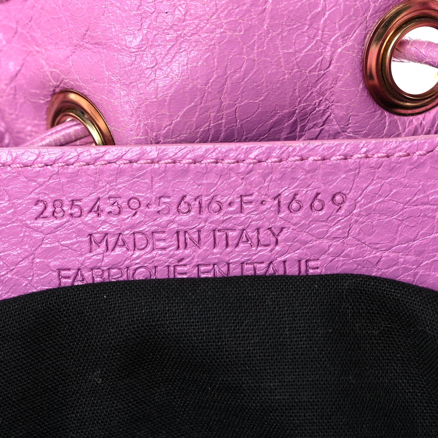 Balenciaga Agneau Giant 12 Gold Hardware Mini Pompon Rose Berlingot 8 of 15