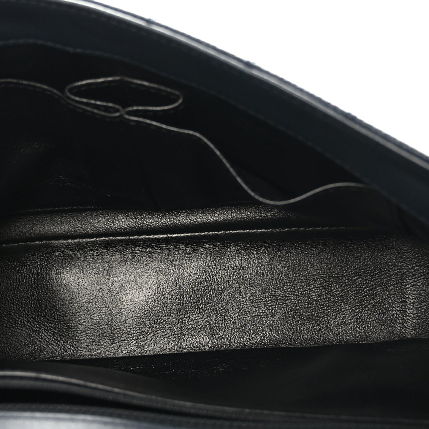 Caviar Quilted Medium CC Filigree Flap Navy Black