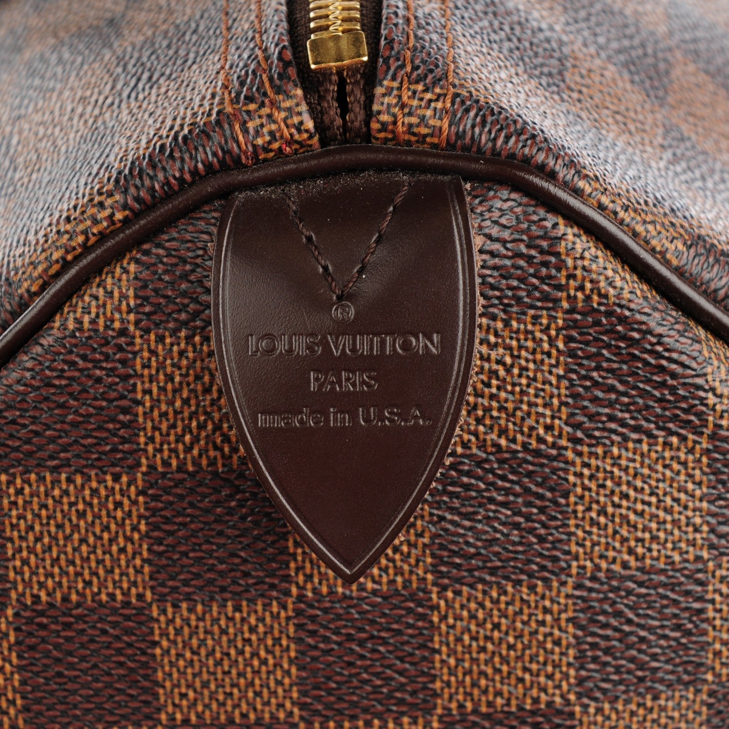 Louis Vuitton Damier Ebene Speedy 35 5 of 8