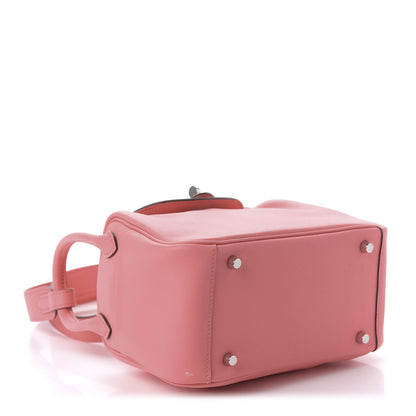 Hermes Swift Mini Lindy 20 Rose Ete 4 of 11