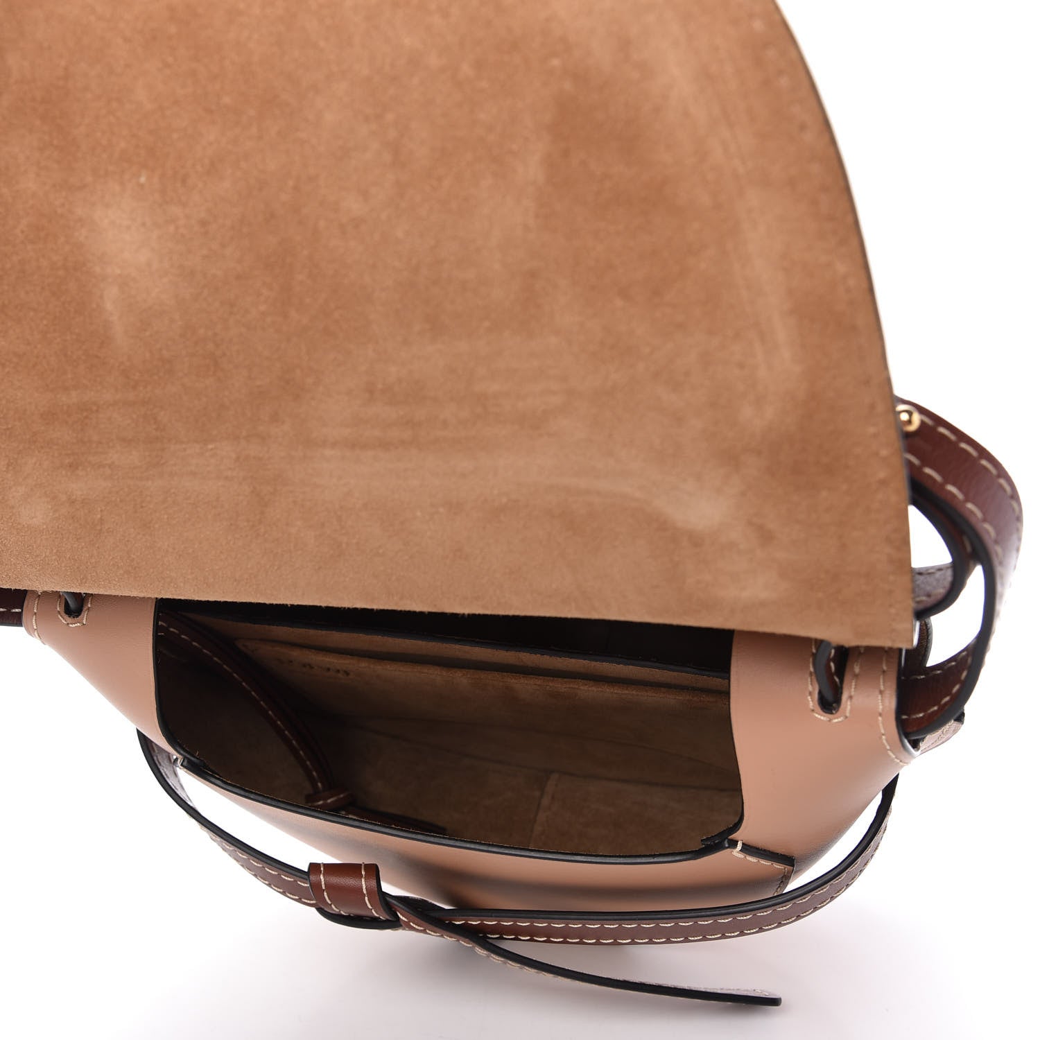 Loewe Calfskin Small Gate Crossbody Bag Taupe 5 of 9