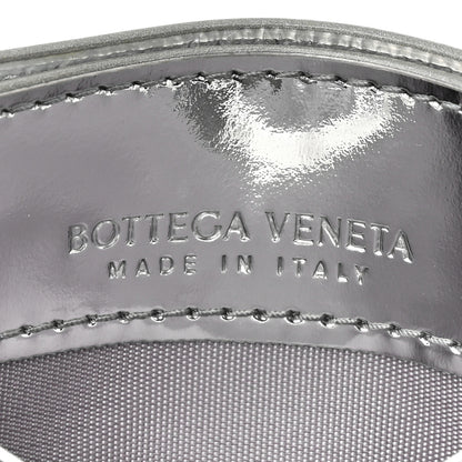Bottega Veneta Mirror Laminated Nappa Intrecciato Card Holder Silver 8 of 8