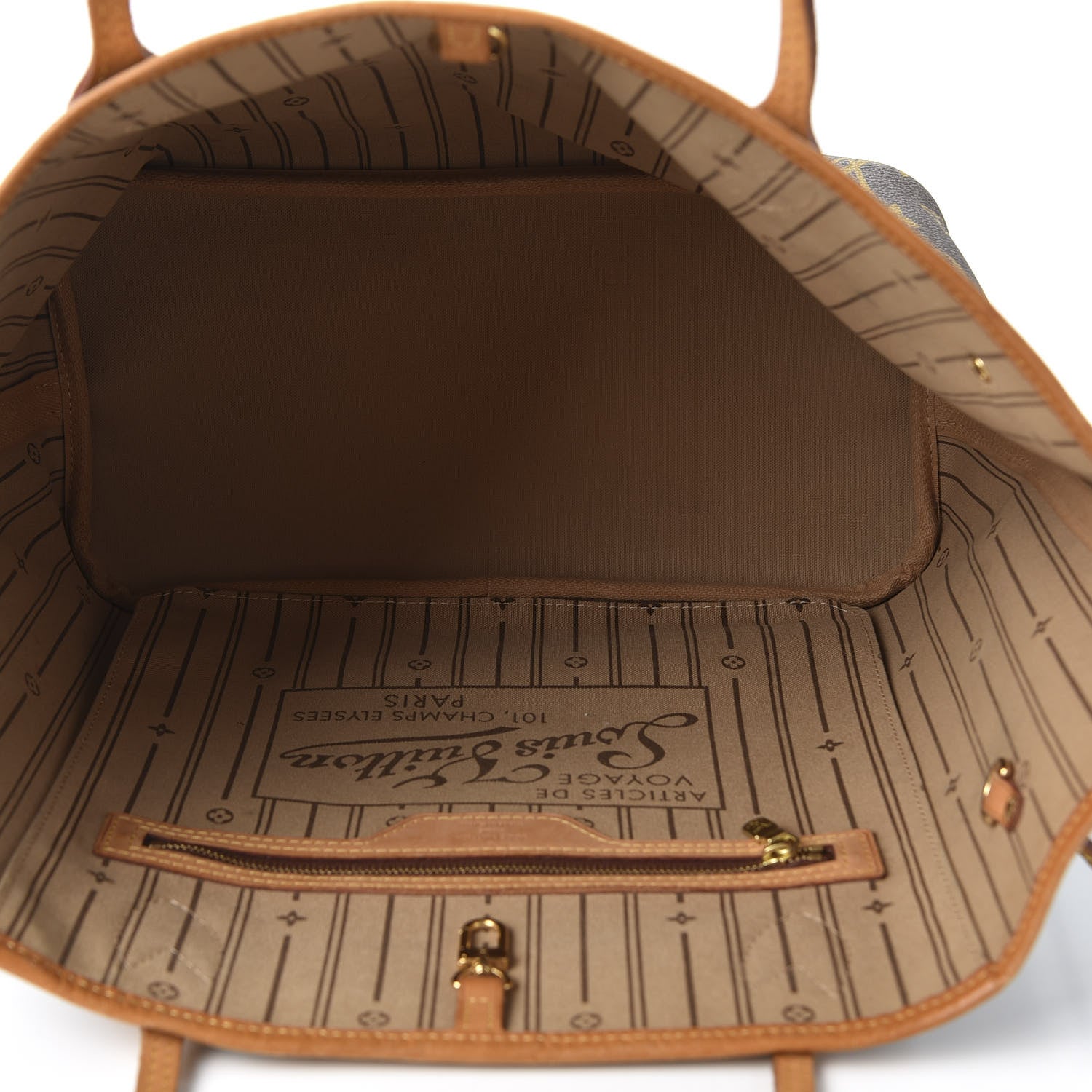 Louis Vuitton Monogram Neverfull MM 4 of 9