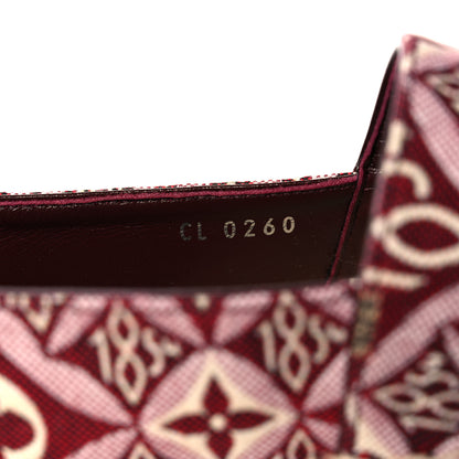 Louis Vuitton Jacquard Since 1854 Starboard Espadrille Flats 39 Bordeaux 8 of 8