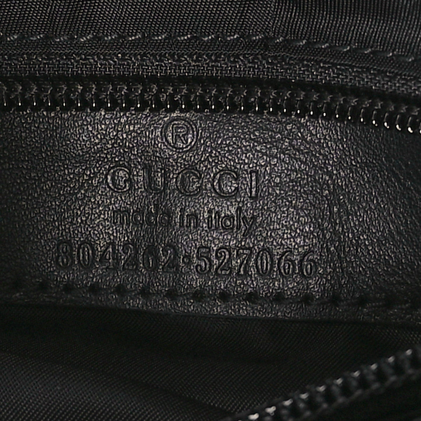 Nylon Large Logo Belt Bag Black