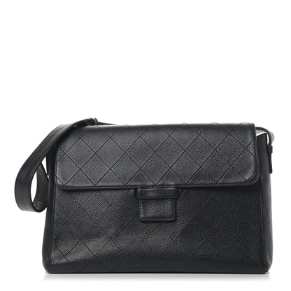 Chanel Caviar Diamond Stitched Shoulder Bag Black 1 of 6