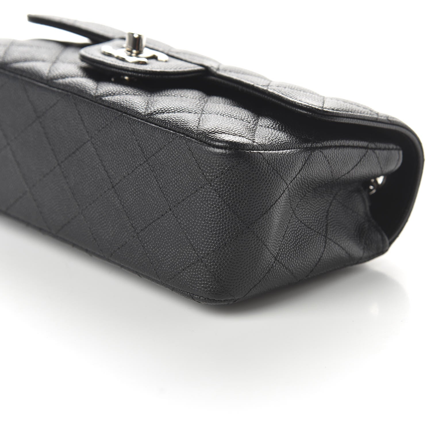 Chanel Caviar Quilted Mini Rectangular Flap Black 7 of 10