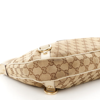 Gucci Monogram Medium Abbey D Ring Hobo Off White 10 of 12