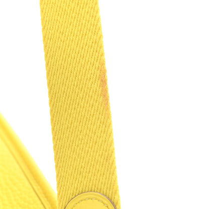 Hermes Taurillon Clemence Evelyne TPM Lime 12 of 13