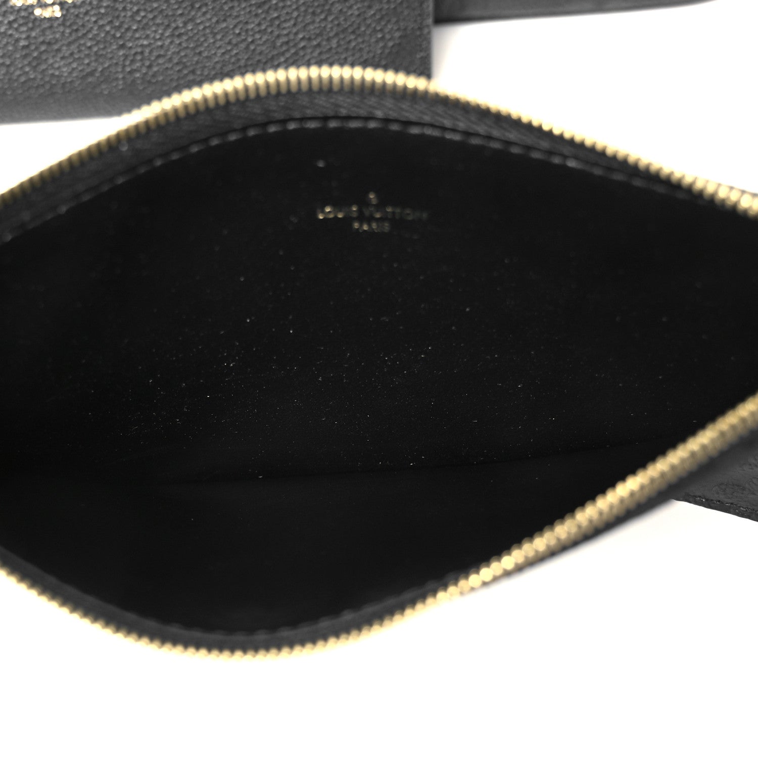 Louis Vuitton Empreinte Pochette Felicie Chain Wallet Black 10 of 15