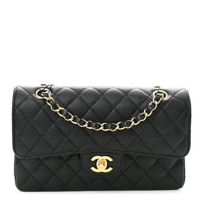 Chanel Caviar Quilted Small Double Flap Black 1 of 10
