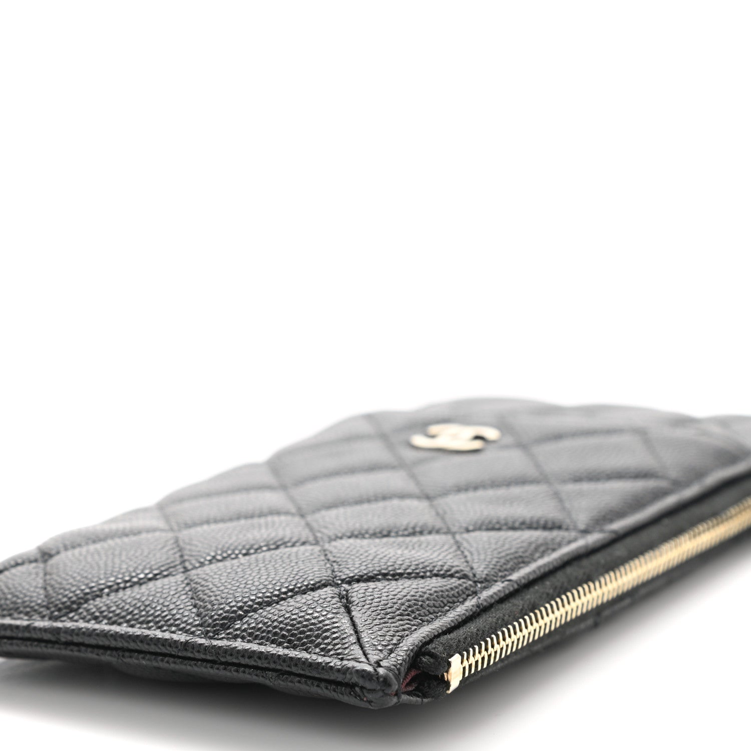 Chanel Caviar Quilted Classic iPhone Pouch Black 9 of 10