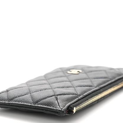 Chanel Caviar Quilted Classic iPhone Pouch Black 9 of 10