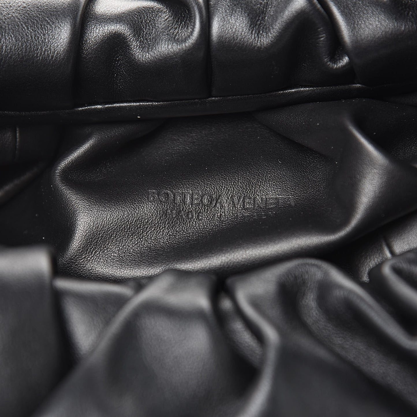 Smooth Butter Calfskin The Shoulder Pouch Black