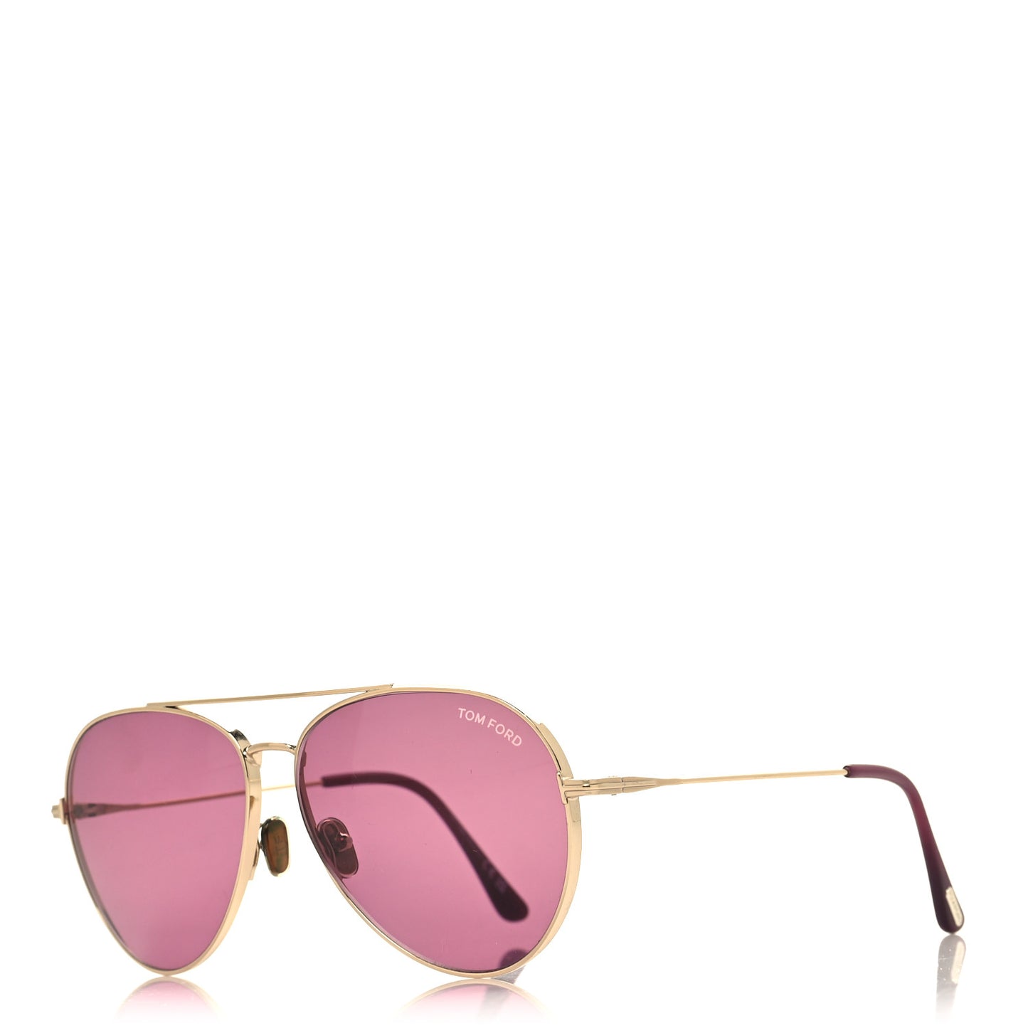 Metal Dashel-02 Sunglasses TF996 Shiny Pale Gold