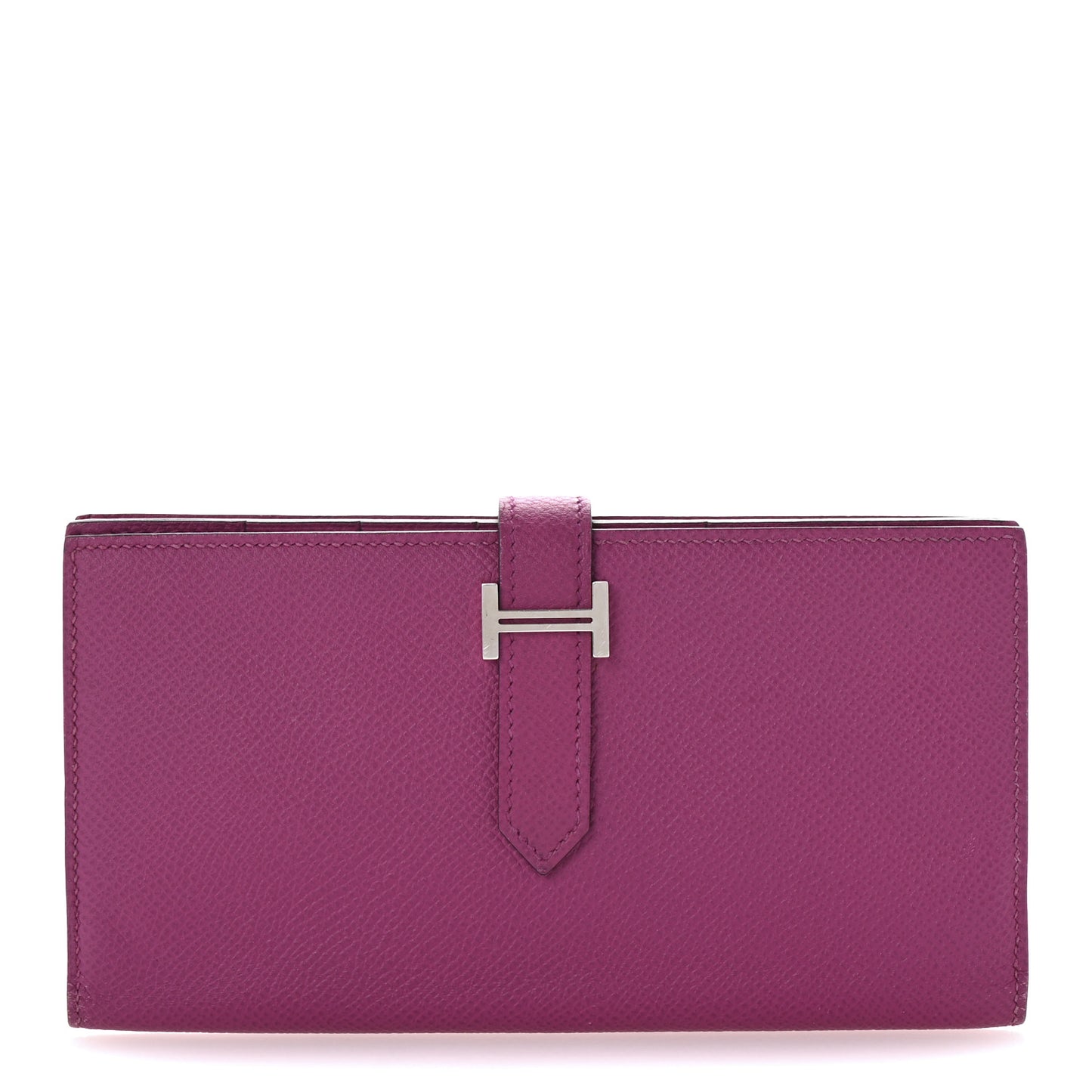 Epsom Bearn Gusset Wallet Rose Pourpre