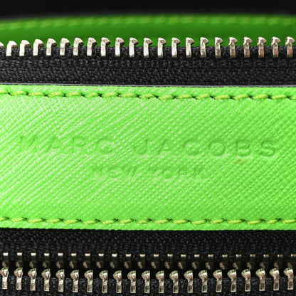 Marc Jacobs Saffiano Small Snapshot Camera Bag Bright Green 6 of 9