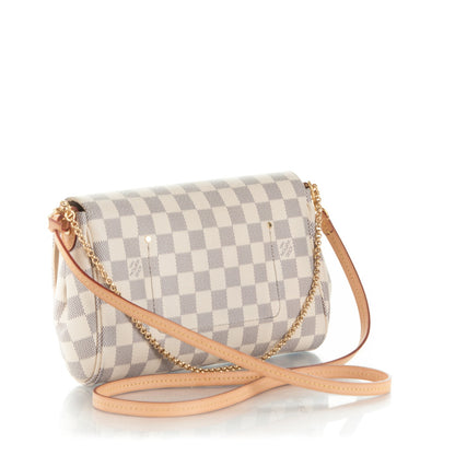 Louis Vuitton Damier Azur Favorite MM 3 of 8