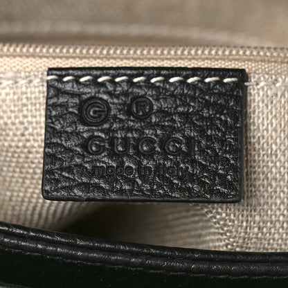 Gucci Dollar Calfskin Interlocking G Top Handle Shoulder Bag Black 6 of 10