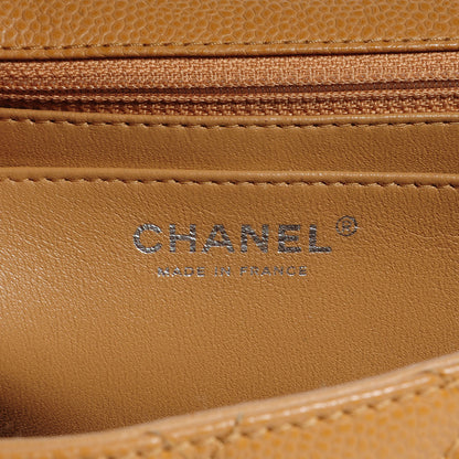 Chanel Caviar Jumbo Single Flap Beige 6 of 8