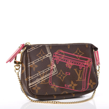 Louis Vuitton Monogram 2014 Christmas Animation Mini Pochette Accessories 3 of 7