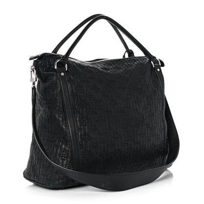 Louis Vuitton Monogram Lambskin Antheia Ixia PM Black 3 of 8