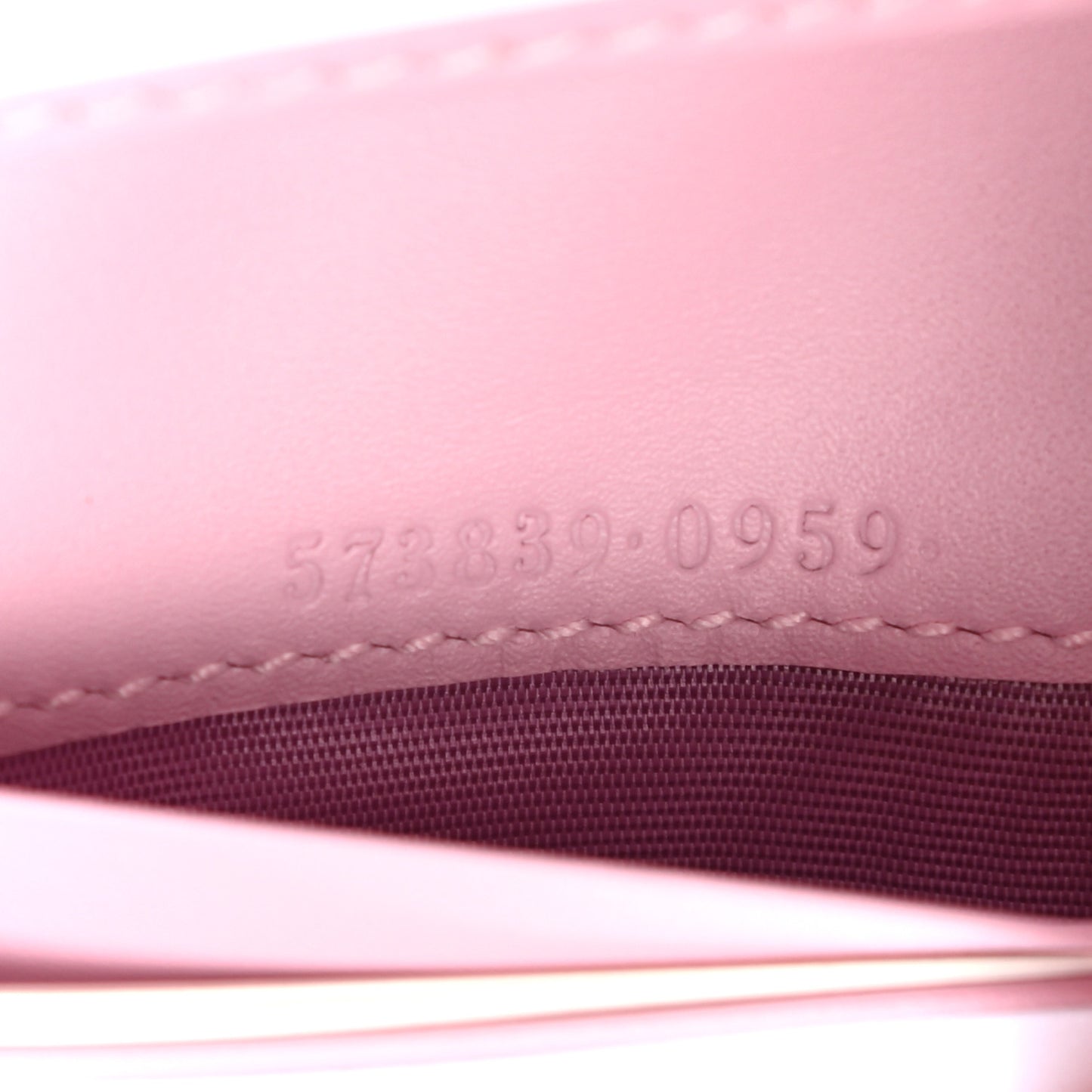 GG Supreme Monogram Strawberry Card Case