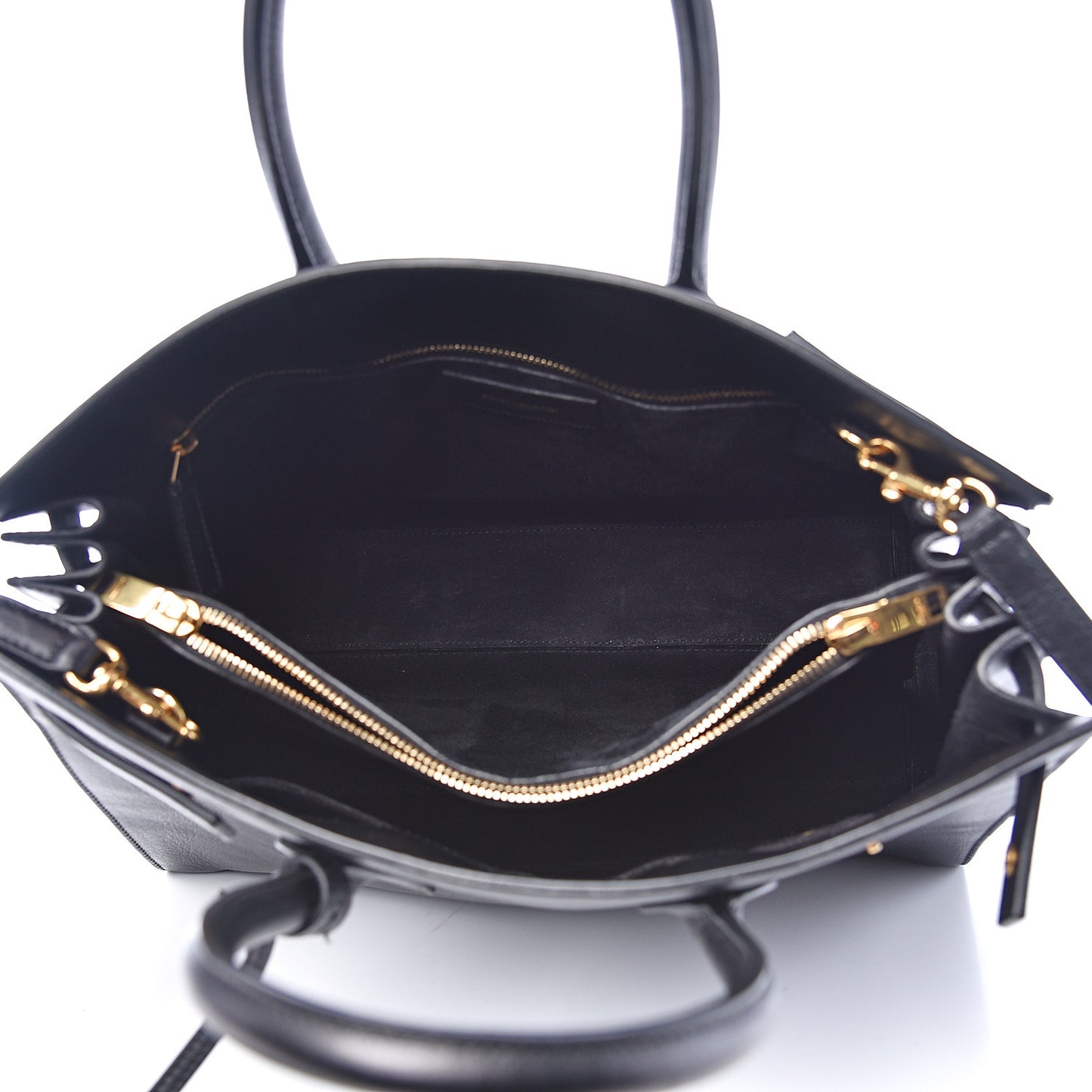 Calfskin Small Sac De Jour Black