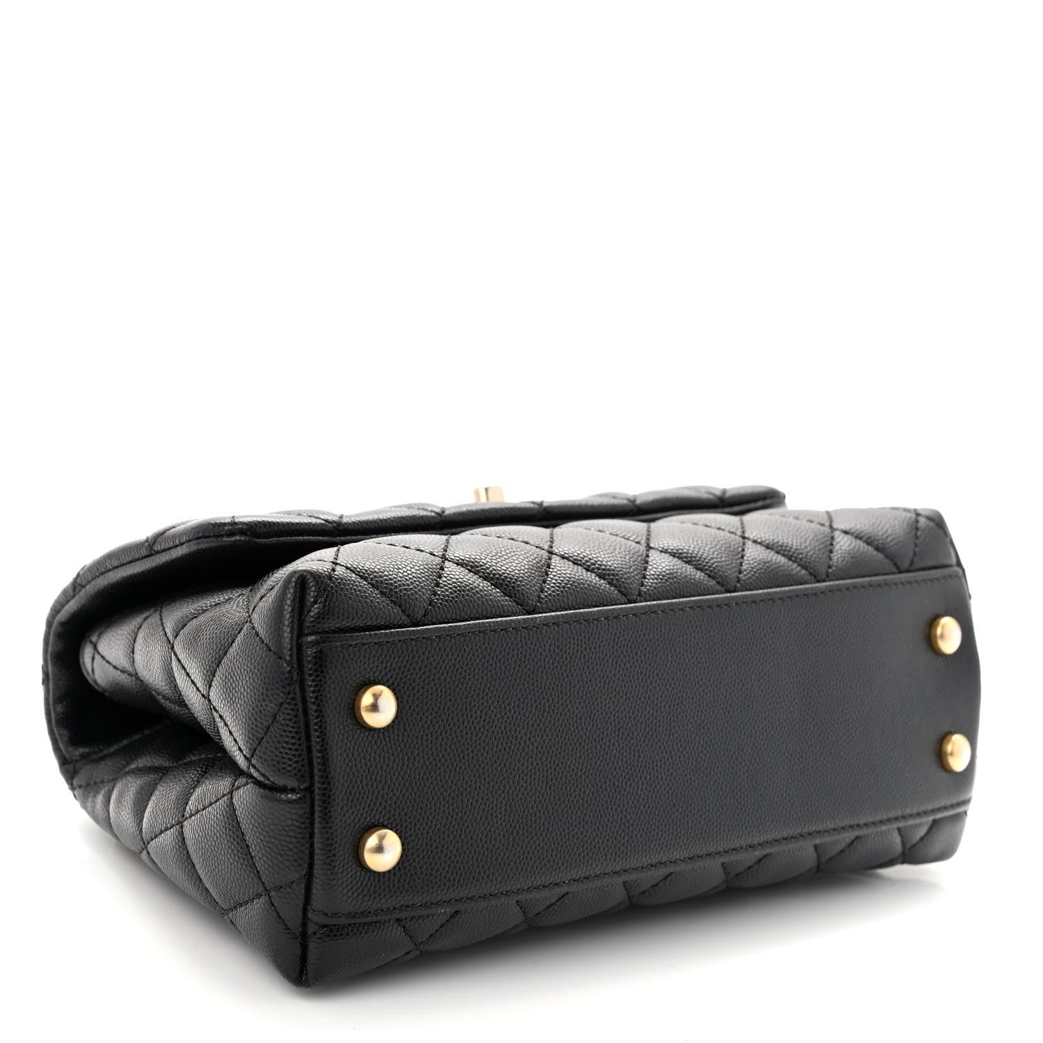 Chanel Caviar Quilted Mini Coco Handle Flap Black 4 of 10