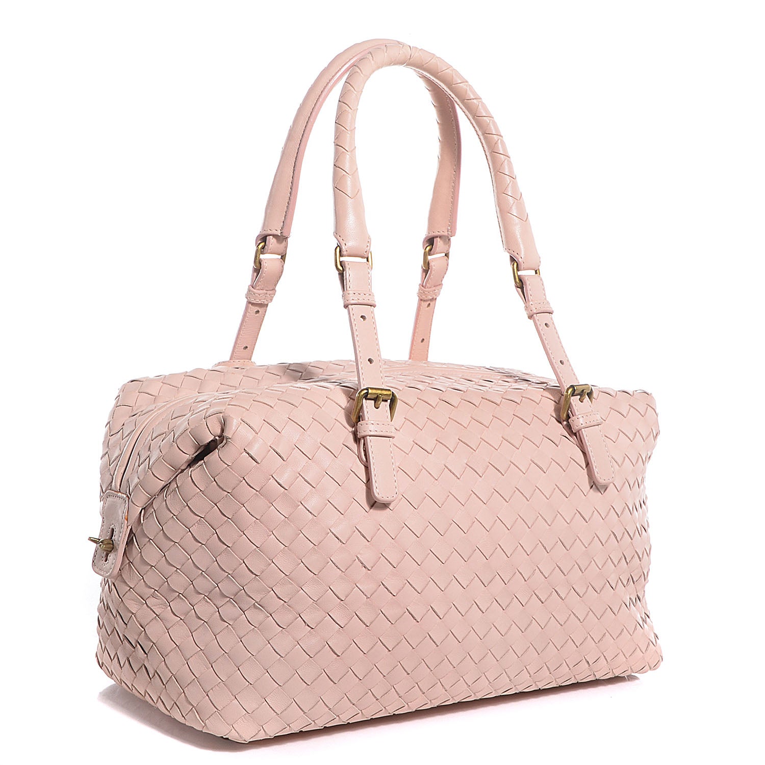 Bottega Veneta Nappa Intrecciato Montaigne Bag Lotus 3 of 9