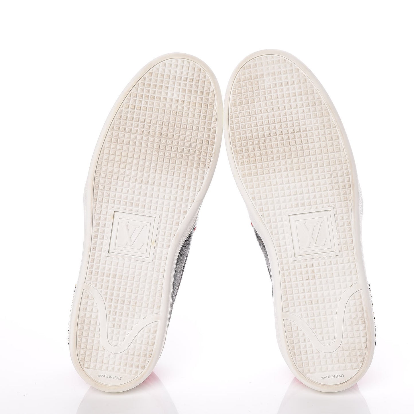 Monogram Frontrow Slip On Sneakers 37.5 Rouge