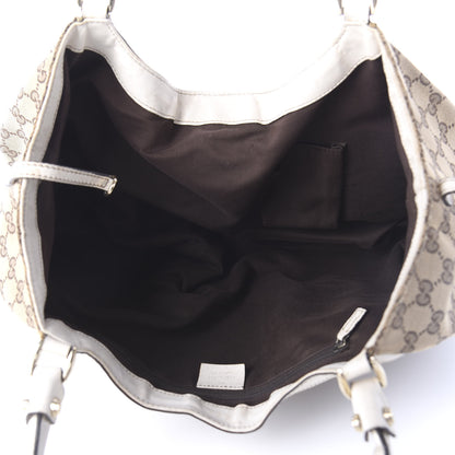 Gucci Monogram Large D Gold Ring Hobo Off White 5 of 12