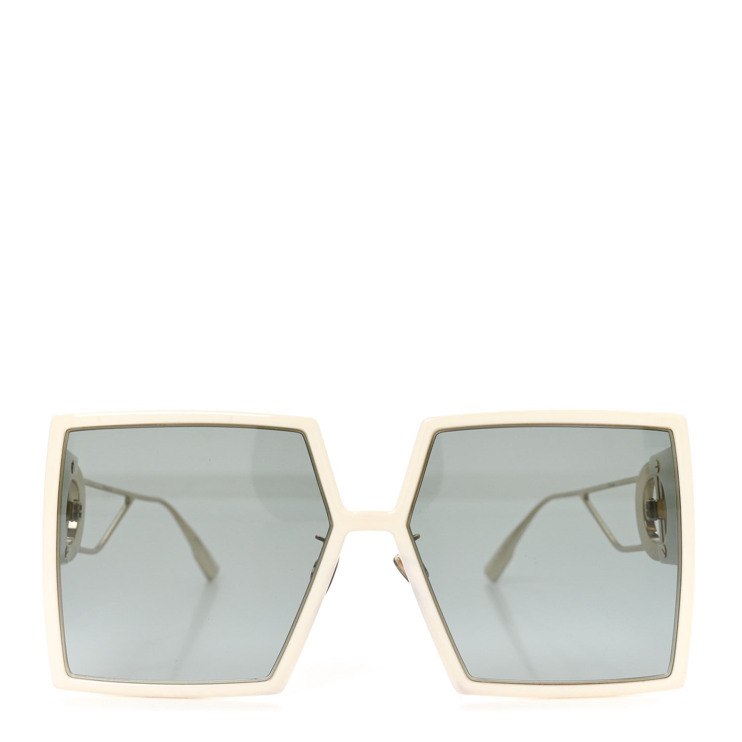 Christian Dior Square 30 Montaigne Sunglasses White 2 of 7