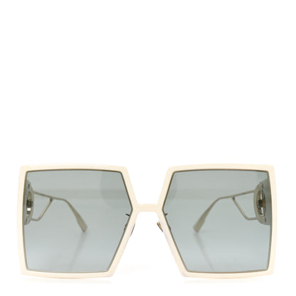 Christian Dior Square 30 Montaigne Sunglasses White 2 of 7