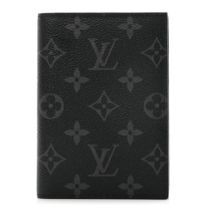 Louis Vuitton Monogram Eclipse Passport Cover 1 of 6