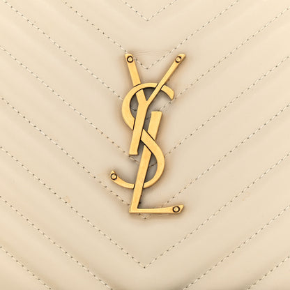 Saint Laurent Calfskin Matelasse Monogram Lou Camera Bag Crema Soft 8 of 10