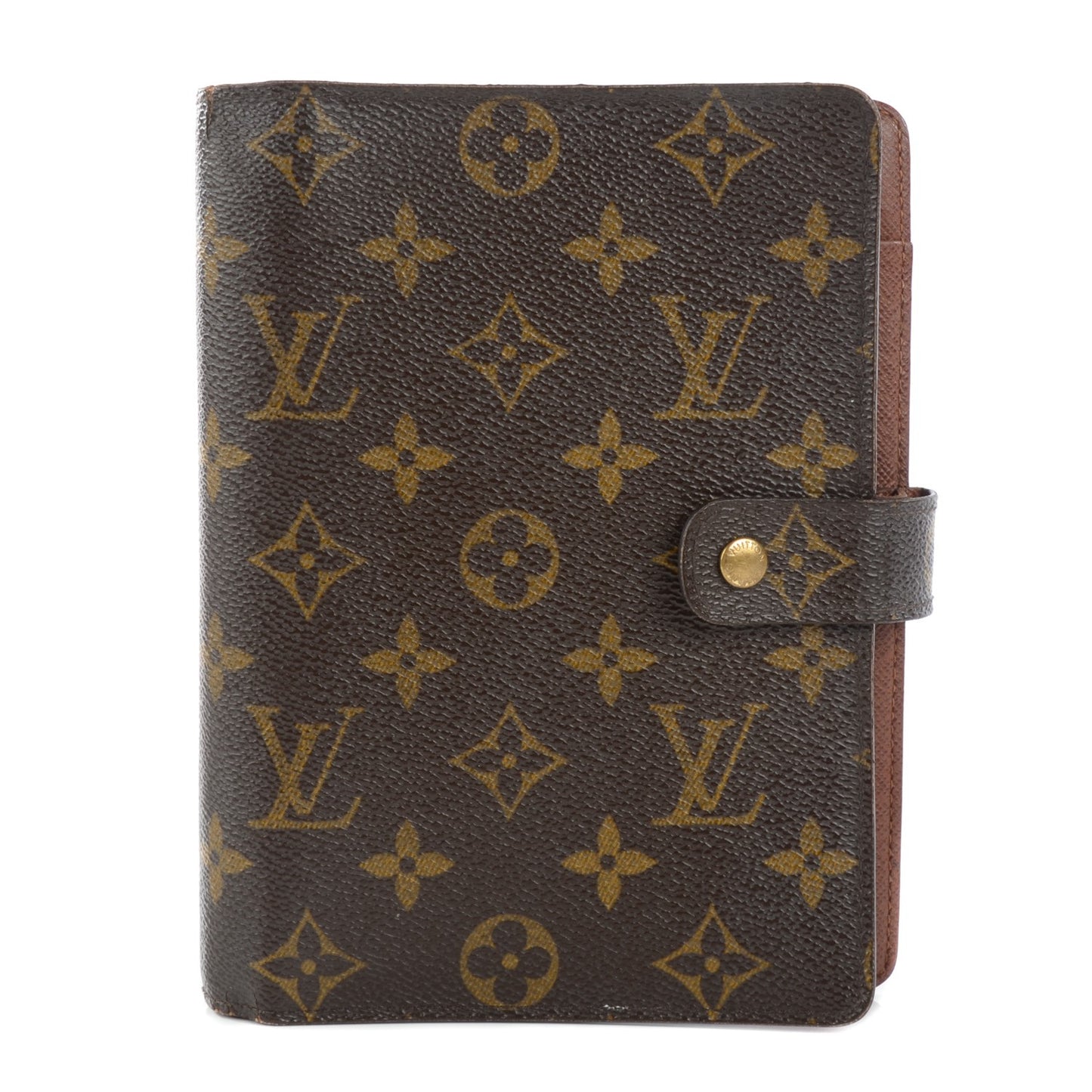 Monogram Medium Ring Agenda Cover